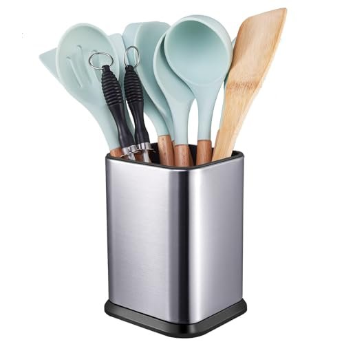 RedCall Stainless Steel Kitchen Utensil Holder for Large...