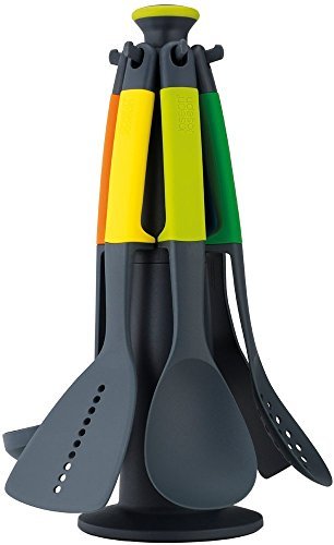 Joseph Joseph Carousel Nylon Kitchen Utensil Tool Set with...