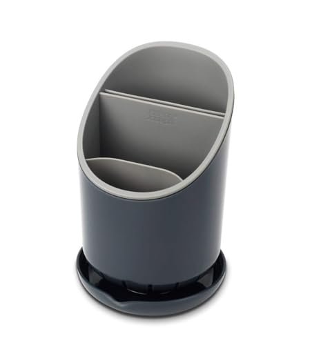 Joseph Joseph Dock Cutlery Drainer and Organizer, Dark...