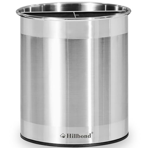 Hillbond 7.5x6.9 Inch EXTRA LARGE Utensil Holder Rotating...