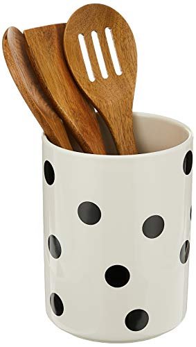 Kate Spade New York Deco Dot 4-piece Utensil Holder Set