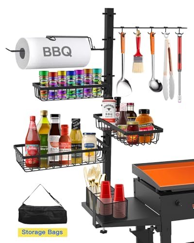 Griddle Caddy Organizer for Blackstone Griddle Accessories,...