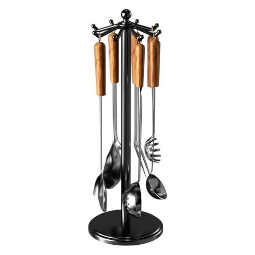 MAYZOLOP Kitchen Countertop Utensil Holder, Stainless Steel...