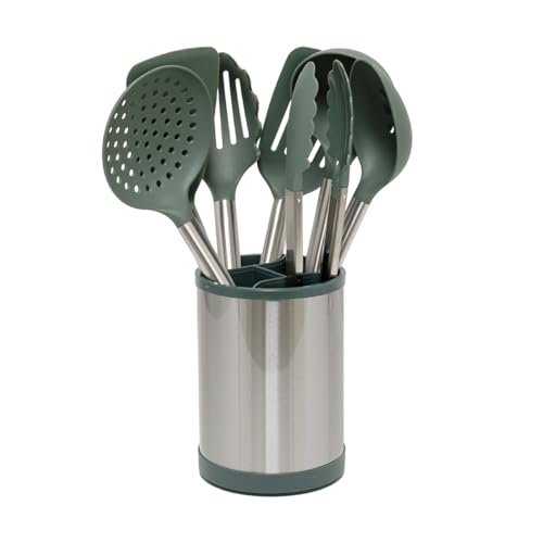 Glad Kitchen Utensils Set, 8pcs - Nonstick Cooking Tools...