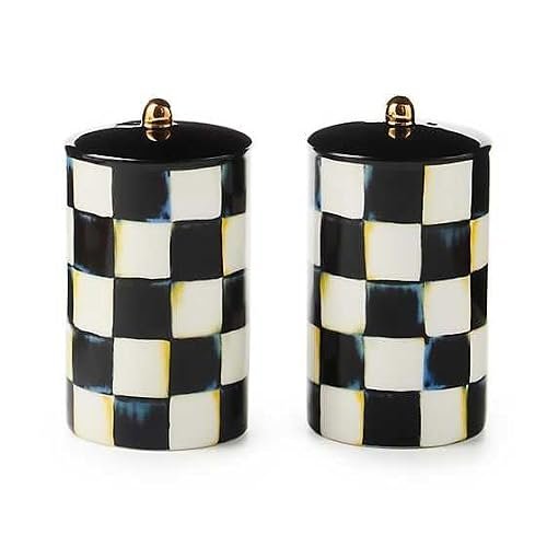 MACKENZIE-CHILDS Farmhouse Salt and Pepper Shaker Set,...