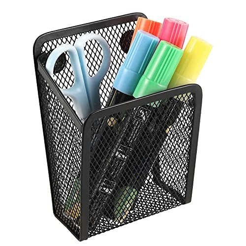 Sanpaint Magnetic Pencil Holder,Mesh Stainless Steel Pen...