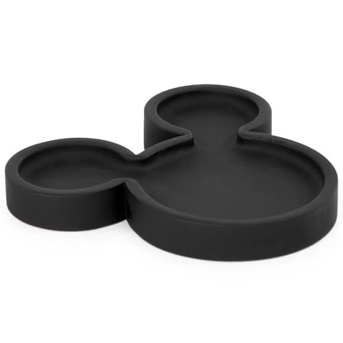 Jay Franco Disney Mickey Mouse Soap Dish Black Sponge Holder