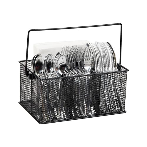 Mind Reader Multi-purpose Storage Caddy with Handle,...
