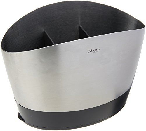 OXO Good Grips Stainless Steel Utensil Holder Countertop...