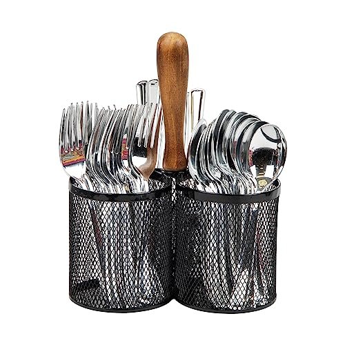 Mind Reader Utensil Holder, Silverware Organizer, Caddy,...