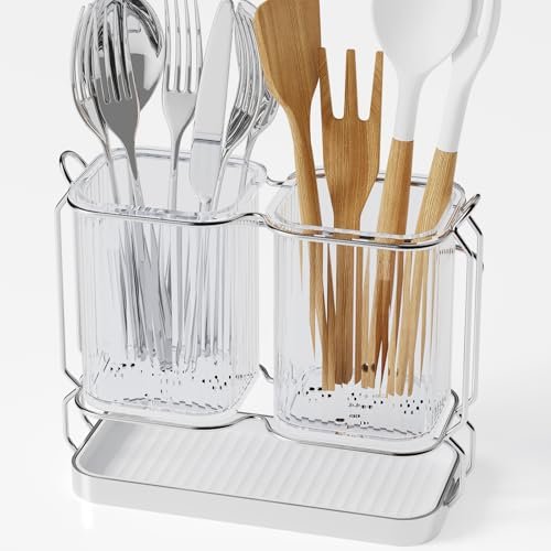 Kitchen Utensil Holder Wall Mount, 6.7