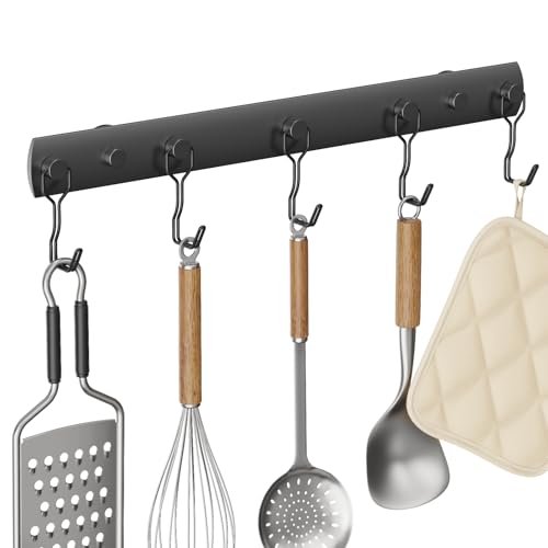 Magnetic Grill Hooks, Heavy Duty Magnetic Utensil Rack for...