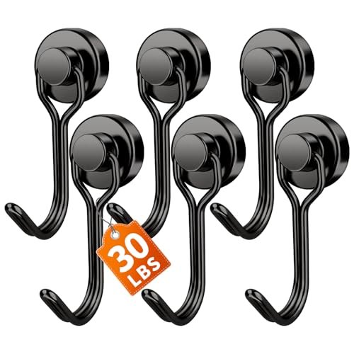 FINDMAG Magnetic Hooks, 30lbs+ Magnet Hook 2026 Cruise...