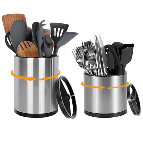 Nigelia Set of 2, Extra Large Kitchen Utensil Holder,...