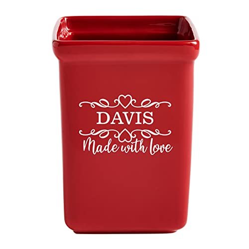 Let's Make Memories Personalized Made With Love Stoneware...