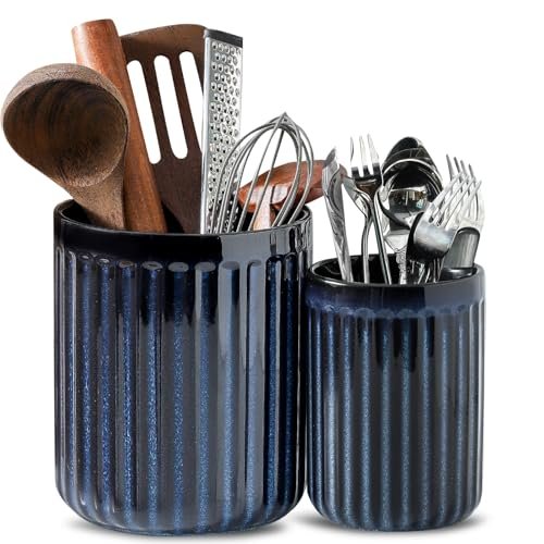HASENSE Kitchen Utensil Holder,7.3