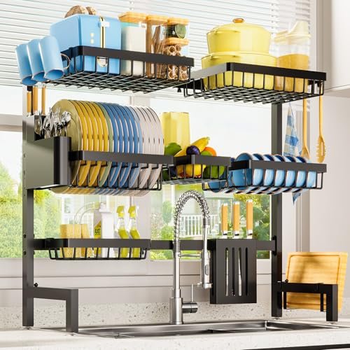 Sakugi Dish Drying Rack - Over The Sink Stainless Steel