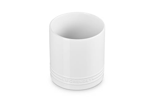 Le Creuset Stoneware Signature Straight Wall Utensil Crock,...